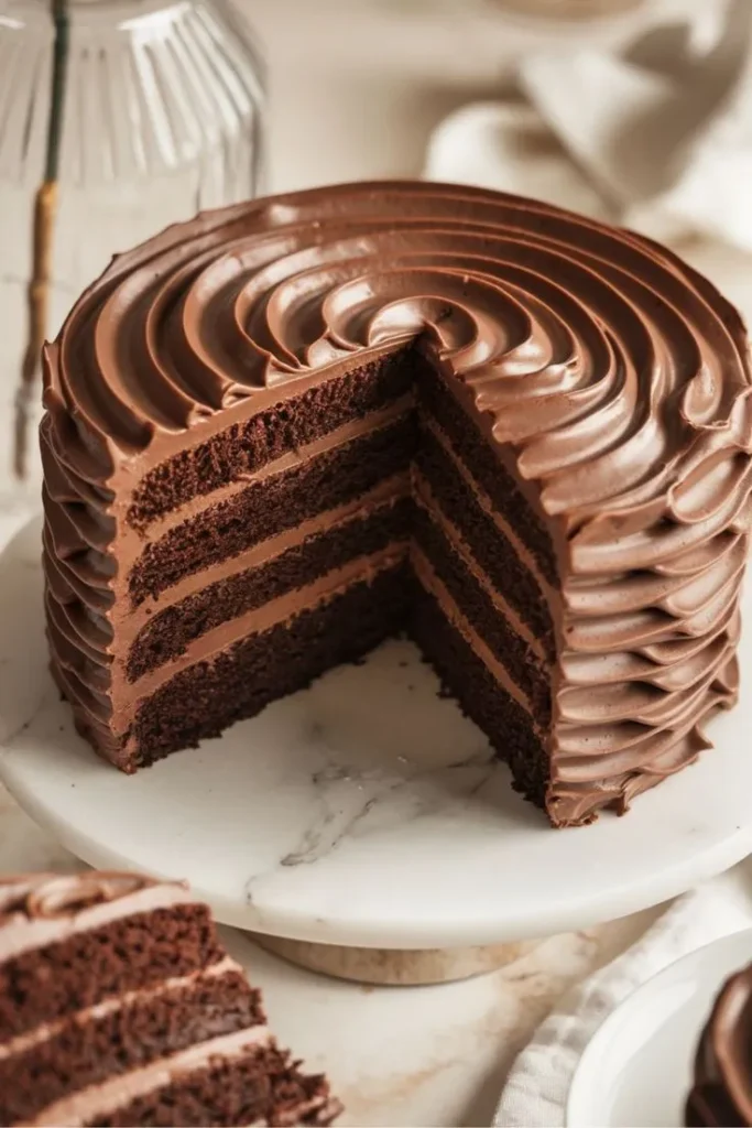 Matilda-Inspired Chocolate Cake p